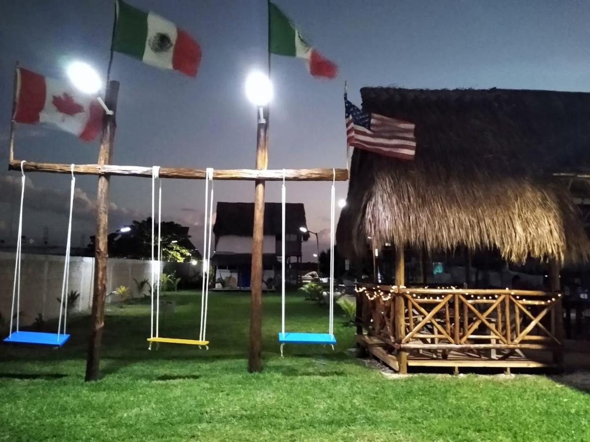 Camping Y Cabanas Chelem Luaran gambar